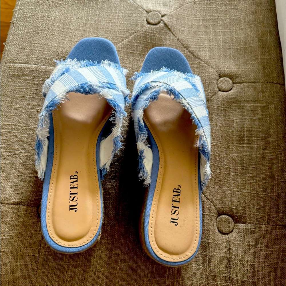 Just Fab wedge sandals